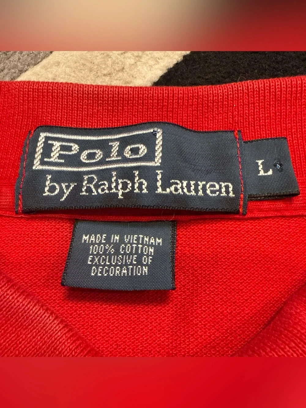Vintage y2k Polo Ralph Lauren Crest Polo Shirt